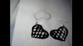 tutorial orecchini in colla a caldo