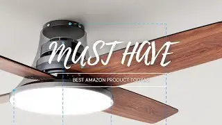 EASY Install Low Profile Fan $\mid$ Dreo 44'' Quiet DC Motor Ceiling Fan for Bedroom Review