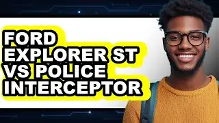 Ford Explorer ST vs Police Interceptor - Full Comparison