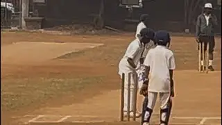 #priyansh ni peli cricket match🏏￼