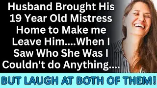 My husband brought home his 19-year-old mistress to make me leave, and I was shocked by her identity