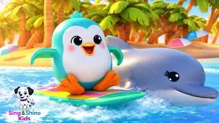 🎵 🐧SONG : Dance with Pip Volcano Fun - Pip at the Colorful Volcano