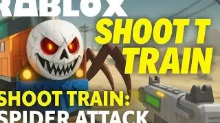 Shoot Train: Spider Attack 🚆🕷️ | Эпическая битва с боссом и геймплей в жанре шутера на выживание