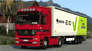 ETS2 Mercedes Actros MP1 1843 Steinkjer - Mo i Rana