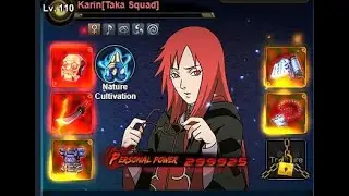 NARUTO ONLINE - TRYING KARIN TAKA FOR THE FIRST TIME IN SWB