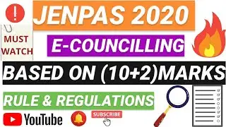 BSC NURSING COUNSELLING || DETAIL INFORMATION || JENPAS 2020