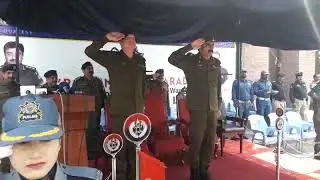 CCPO Lahore ameen veenus chief guest of traffic assistant passing out parade