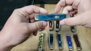 Третий день #trappertime. 10 ножей для вас! #knifecollection #knifecommunity #caseknives @HTS_EDC