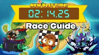 BTD6 Race #350 &ldquo;Tactics and Spell Casting&rdquo; In 2:14.25!!