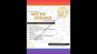 SECURITY GUARD JOB BHARIA TOWN