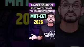 MHT CET 2026 📚 | Syllabus, Pattern & Tips in One Video