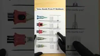 Tattoo Needle Trivia Workbook #tattooneedles