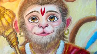 Hanuman ji drawing with step by step how to draw Hanuman ji @MuNuToons96 #tutorial #trending #art 