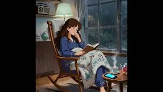 Rain Sounds and Reading in a Warm , Cozy Home