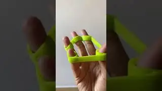 Silicone Resistance Band Hand Grip Strengthener
