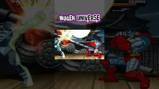STEEL vs COLOSSUS - The strongest man of steel fight! 🔥#shortvideo #shorts #streetfighter #marvel