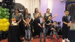 Birthday Antie Nancy Ke -60//Emak Kepada Bryan Nickson Lomas//Arap Gehai Belama Antie
