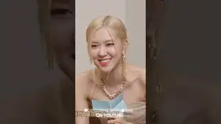 How does ros&eacute; warm up her voice? #kpop #shorts #blackpink
