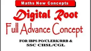 Digital Root Method Full Advance Concept | In Hindi