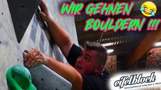 WIE EIN KLETTVERSCHLUSS AN DER WAND ! // DIE STEELRIDERS IN DER BOULDERHALLE IN TRIER //