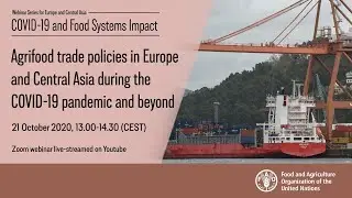 Agri-Food Trade Policy in Europe and Central Asia during COVID-19 and beyond