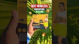 Digitek DWM-116 Wireless Microphone 🔥 #bestwirelessmic #wirelessmicrophone #wirelessmic #digitekmic