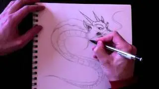 Drawing a Chinese Dragon with Paolo Morrone