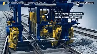 High Capacity Tamping, 8x4 Tamping Unit