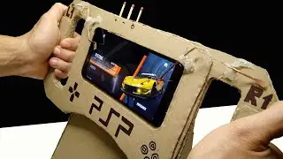 Diy gaming Steering Wheel for mobile or tablet [Android IOS] works with any game [How to make]