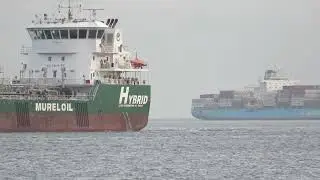 Danger! Tug Boat Pulls and Pushes Tanker into Refinery
