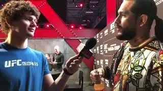 Chase Hooper interviews Jorge Masvidal. Ben Askren my dad 😂