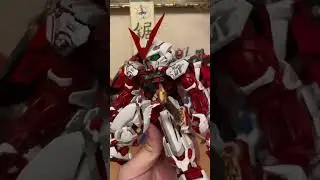 Gundam Astray Red Powered Arm MGSD #gundam #gunpla #gunplacustom #gunplabuilder #shortvideo