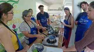 Butterfly Pea Flower - Blue Sticky Rice with Mango - Thai Cooking Class - 14 June 2025
