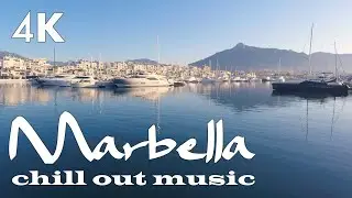 Marbella chill out ambience - Puerto Ban&uacute;s screensaver with chilled downtempo music for relaxation
