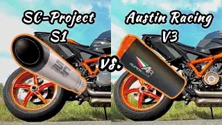 Austin Racing V3 vs. SC-Project S1 / KTM 1290 Superduke R