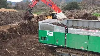 Broyage de d&eacute;chets verts