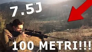 CARABINA PRECISA A 100 METRI!!!  INCREDIBILE!
