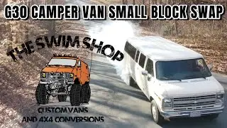 Замена двигателя для кемпера G30 &mdash; The Swim Shop 4x4 Vans
