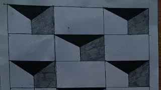 EASY 3D ILLUSION DRAWING.....PLEASE SUPPORT OUR CHANNEL FOR MORE VIDEO 🙏🏻🙏🏻.....#youtube 