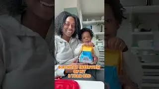 Happy 2nd Birthday Interview 🫶🏿 #johnsonfam #happybirthday
