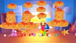 How many Pancakes can The Buddy Eat? - Kick the Buddy: Forever Gameplay Walkthrough (iOS,Android)