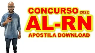 Concurso AL RN 2022 APOSTILA LIBERADA DOWNLOAD est&aacute; LIBERADA : material de estudos AL-RN