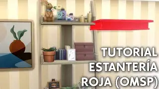 DECORATE BETTER with THIS MOD✨ | Red Shelving (OMSP SHELF) 🟥 | Tutorial | Fer Jeans