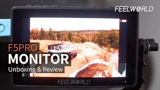 Обзор накамерного монитора FEELWORLD F5 PRO 4K HDMI с Sony f970 для кинорежиссера