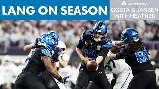 TJ Lang On The End Of The Season For The Lions | Costa and Jansen