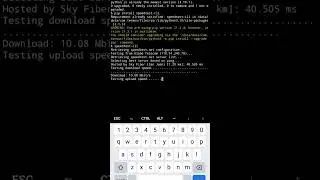 SPEEDTEST USING TERMUX