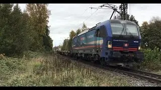 Blue Vectron locomotive SBBCI with Container Train at Kaldenkirchen Germany 🇩🇪 October 29-2025 !