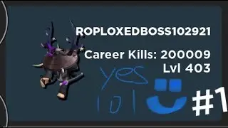 The game that got me to 200K kills! (Roblox Arsenal)