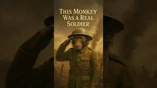 This Monkey Was a Real Soldier in World War I 🐒🎖️