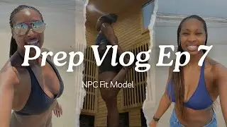 NPC Fit Model Prep Series Ep 7 - Traveling While in Prep... Corpus Christi Trip. Hotworx Hot Stretch